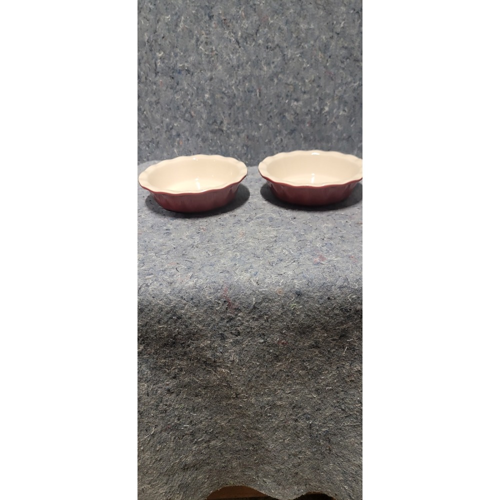Good Cook Mini Pie Pans, 5.5 Inch Small Red Pie Pan Microwave, Oven Safe NWT